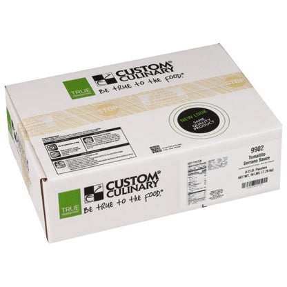 Passport Sauce Tomatillo Gluten Free & Vegan Tomatillo Serrano Sauce, 8 x 2 lb Case - DOT product image 5