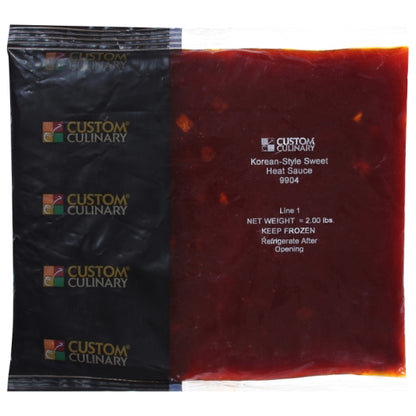 True Foundations Korean-Style Sweet Heat Sauce, Vegan, 8 x 2 lb Case - Condiments & Sauces