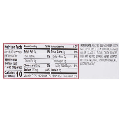 Custom Culinary Masters Beef Base Paste, No MSG Added, Gluten Free, 6 x 1 lb Case - DOT product image 6