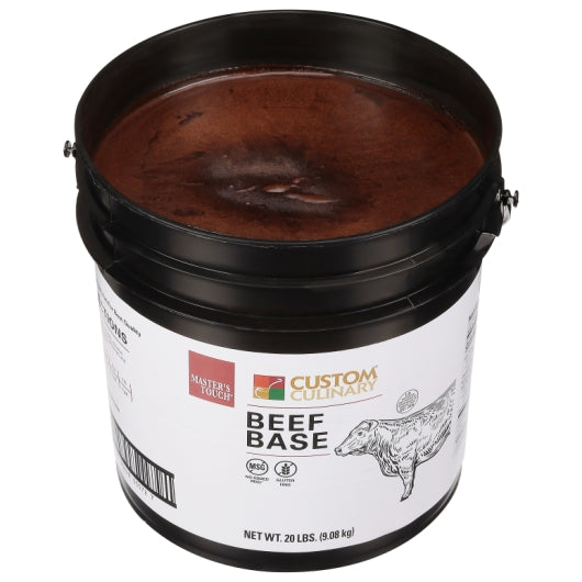 Custom Culinary Masters Beef Base Paste, No MSG Added, 1 x 20 lb Case - DOT product image 4
