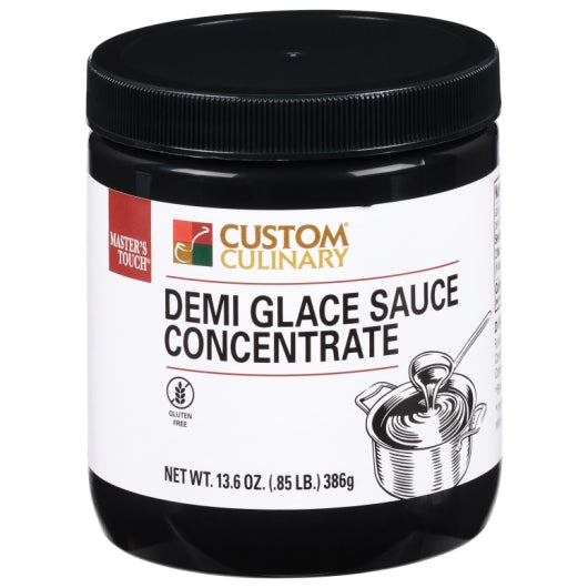 Masters Touch Sauce Demi-Glace Concentrate Sauce, 6 x 13.6 oz Case - Condiments & Sauces
