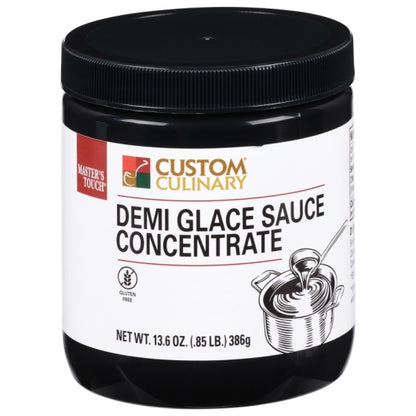 Masters Touch Sauce Demi-Glace Concentrate Sauce, 6 x 13.6 oz Case - Condiments & Sauces