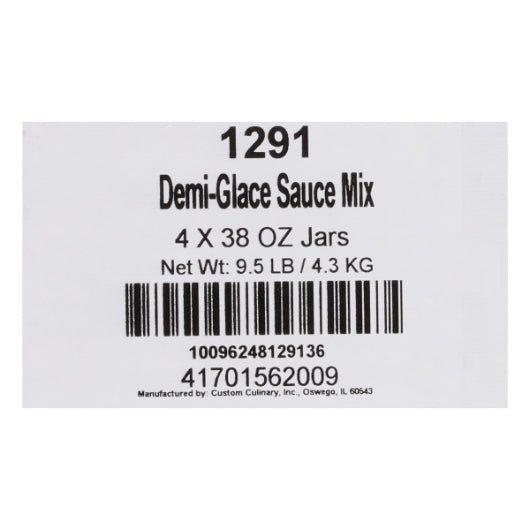Chef's Own Demi Glace Sauce Mix, 4 x 38 oz Case - DOT product image 7