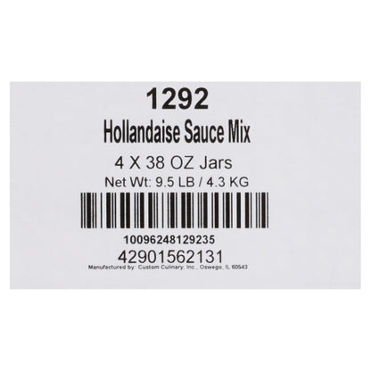 Custom Culinary Whisk Hollandaise Sauce Mix, 4 x 38 oz Case - DOT product image 7