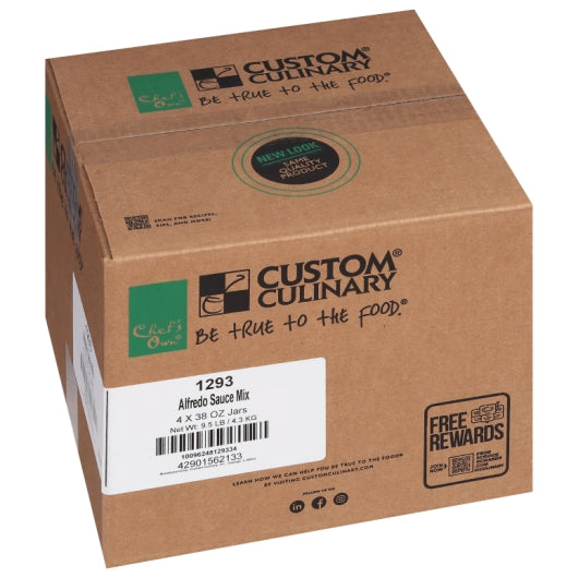 Custom Culinary Whisk Alfredo Sauce Mix, 4 x 38 oz Case - DOT product image 4