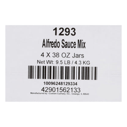 Custom Culinary Whisk Alfredo Sauce Mix, 4 x 38 oz Case - DOT product image 7