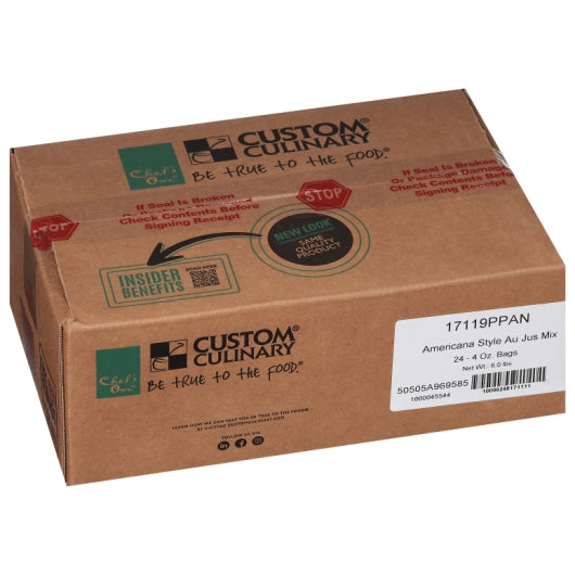 Custom Culinary Master's Americana Au Jus Gravy MIX, 24 x 4 oz Case - DOT product image 5