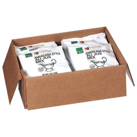 Custom Culinary Master's Americana Au Jus Gravy MIX, 24 x 4 oz Case - DOT product image 4