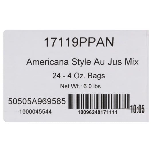 Custom Culinary Master's Americana Au Jus Gravy MIX, 24 x 4 oz Case - DOT product image 7