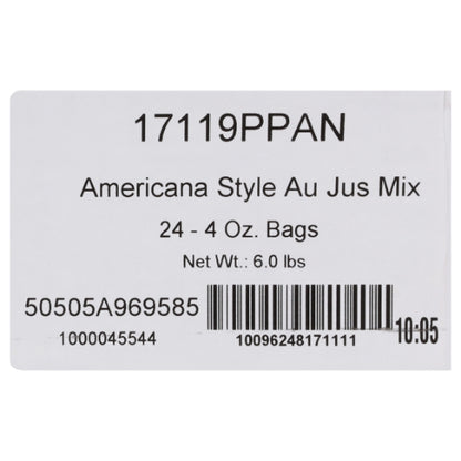 Custom Culinary Master's Americana Au Jus Gravy MIX, 24 x 4 oz Case - DOT product image 7