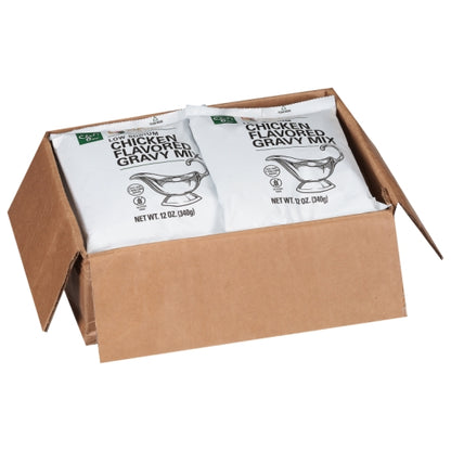 Custom Culinary Panroast Low Sodium Chicken Flavored Gravy Mix, 8 x 12 oz Case - DOT product image 4