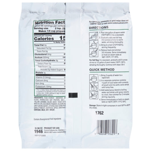 Custom Culinary PanRoast Beef Flavored Gravy Mix, 8 x 12 oz Case - DOT product image 7