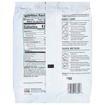Custom Culinary PanRoast Beef Flavored Gravy Mix, 8 x 12 oz Case - DOT product image 7