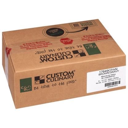 Custom Culinary PanRoast Brown Gravy Mix, 8 x 12 oz Case - DOT product image 5