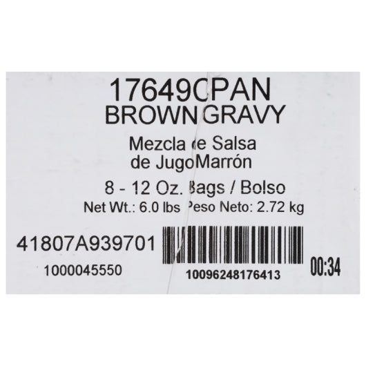 Custom Culinary PanRoast Brown Gravy Mix, 8 x 12 oz Case - DOT product image 8