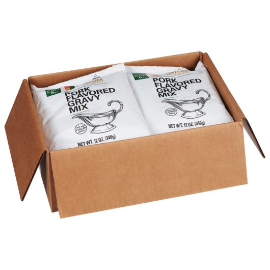 Custom Culinary Panroast Pork Flavored Gravy Mix, 8 x 12 oz Case - DOT product image 4