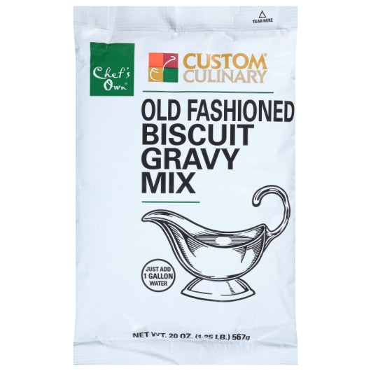 POPCORN INDIANA CONV Old Fashioned Biscuit Gravy Mix, 6 x 20 oz Case - Popcorn, Pretzels & Snack Mix