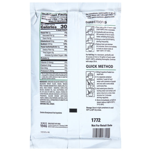 POPCORN INDIANA CONV Old Fashioned Biscuit Gravy Mix, 6 x 20 oz Case - DOT product image 7