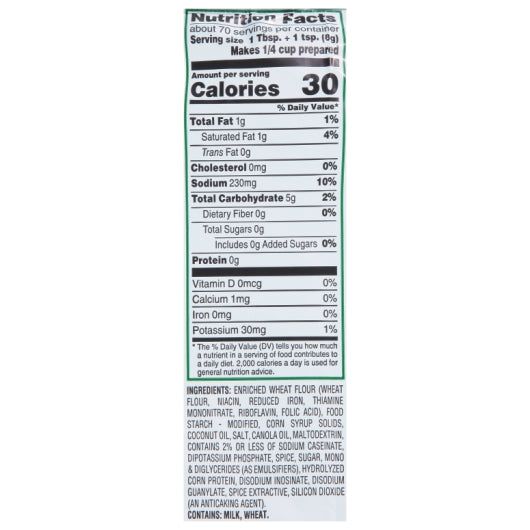Custom Culinary Panroast Peppered Biscuit Gravy Mix, 6 x 20 oz Case - DOT product image 6