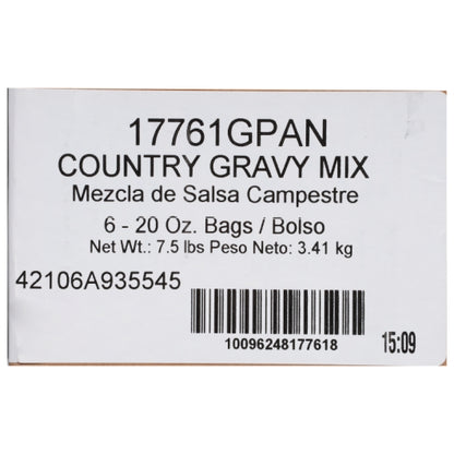 Custom Culinary PanRoast Country Gravy Mix, 6 x 20 oz Case - DOT product image 8