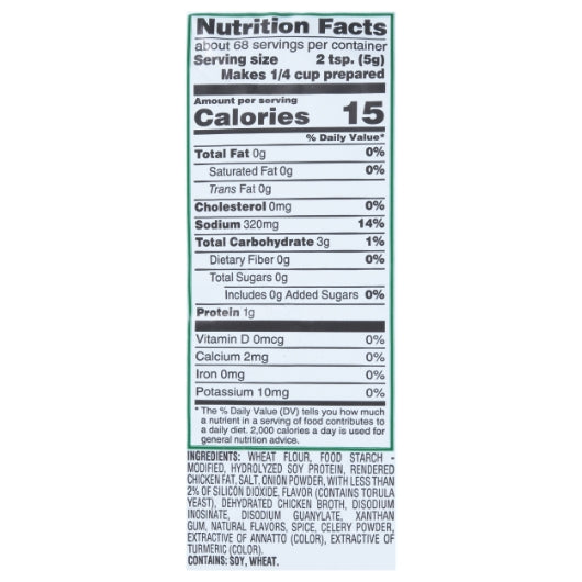 Chef's Own Chicken Flavored Gravy Mix, 8 x 12 oz Case - DOT product image 6