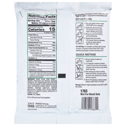 Chef's Own Chicken Flavored Gravy Mix, 8 x 12 oz Case - DOT product image 7