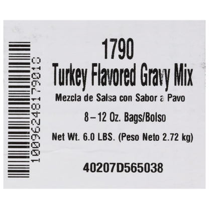 Custom Culinary Panroast Turkey Flavored Gravy Mix, 8 x 12 oz Case - DOT product image 8