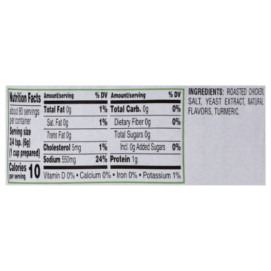 Gold Label Chicken Base, 6 x 1 lb Case - DOT product image 6