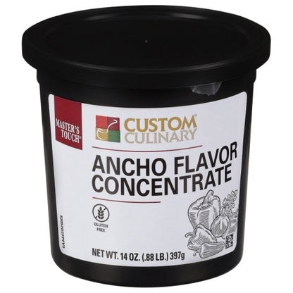 Masters Touch Ancho Flavor Concentrate, Gluten Free, 6 x 14 oz Case - Condiments & Sauces