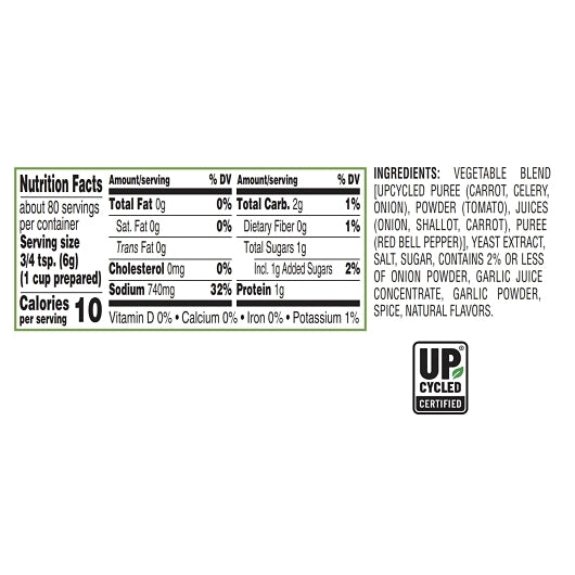 Gold Label Roasted Vegetable Base, No MSG Added, Gluten Free, 6 x 1 lb Case - DOT product image 6