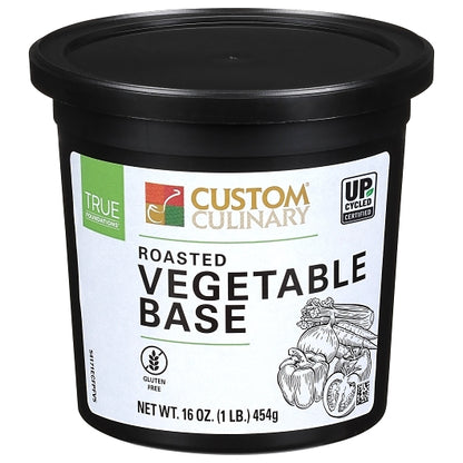 Gold Label Roasted Vegetable Base, No MSG Added, Gluten Free, 6 x 1 lb Case - Pantry Ingredients