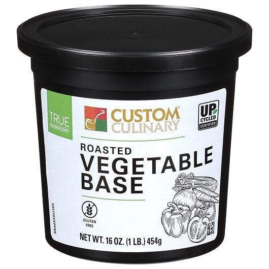 Gold Label Roasted Vegetable Base, No MSG Added, Gluten Free, 6 x 1 lb Case - Pantry Ingredients