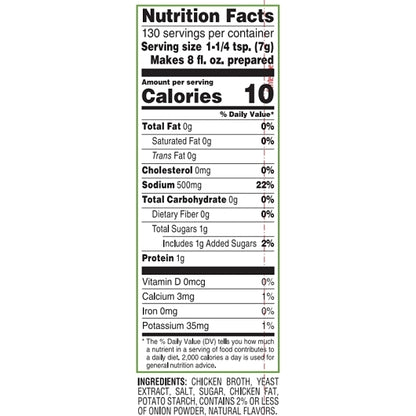 Custom Gold Label Liquid Chicken Stock Concentrate, No MSG Added, Gluten Free, 6 x 2 lb Case - DOT product image 5