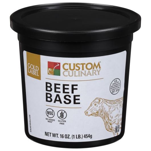 Gold Label Beef Base, 6 x 1 lb Case - Pantry Ingredients
