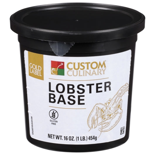 Gold Label Lobster Base Paste, 6 x 1 lb Case - Pantry Ingredients