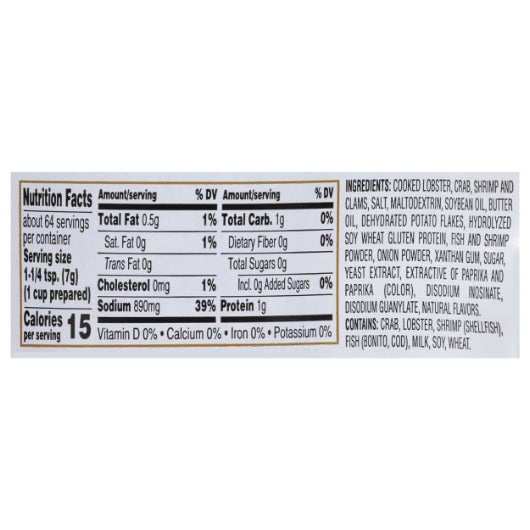 Gold Label Seafood Base Paste, 6 x 1 lb Case - DOT product image 6