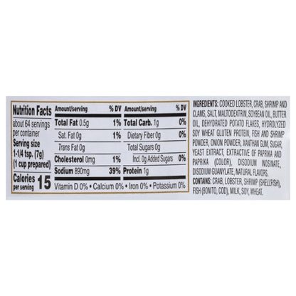 Gold Label Seafood Base Paste, 6 x 1 lb Case - DOT product image 6