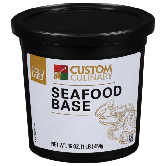 Gold Label Seafood Base Paste, 6 x 1 lb Case - Meat, Poultry & Seafood