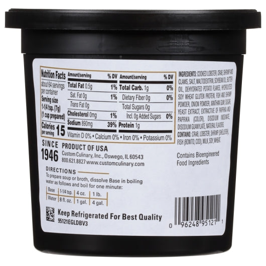 Gold Label Seafood Base Paste, 6 x 1 lb Case - DOT product image 7