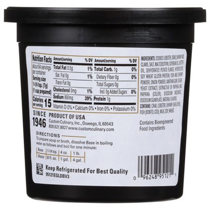 Gold Label Seafood Base Paste, 6 x 1 lb Case - DOT product image 7