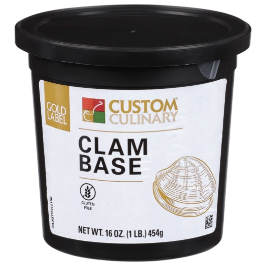 Gold Label Clam Base Paste, 6 x 1 lb Case - Pantry Ingredients