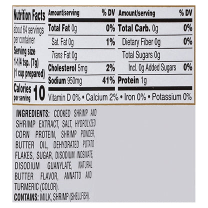 Gold Label Shrimp Base, 6 x 1 lb Case - DOT product image 6