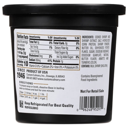 Gold Label Shrimp Base, 6 x 1 lb Case - DOT product image 7