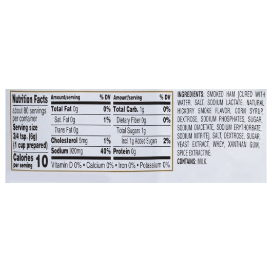 Gold Label Ham Base Paste, No MSG Added, 6 x 1 lb Case - DOT product image 6