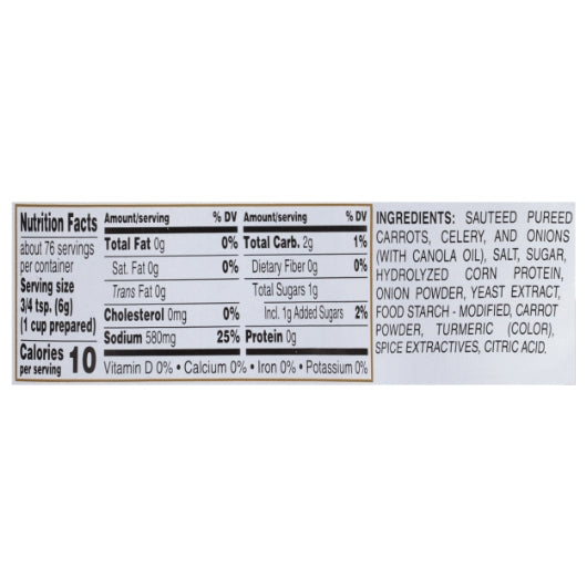 Gold Label Mirepoix Base Paste, Gluten Free, Vegan, 6 x 1 lb Case - DOT product image 6