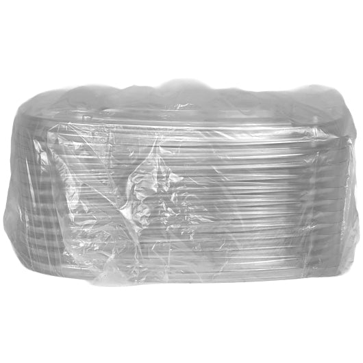 D&W Fine Pack 14 Inch Forum 5c Flat Lid 5 Vent, 1 x 48 x 48 each Case - Food Containers & Lids
