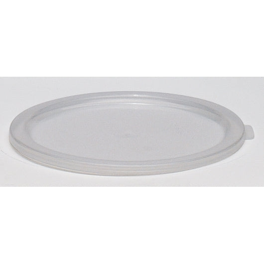 Cambro 6 and 8 Quart Clear Round Storage Container Lid, 1 x 12 each Case - Food Containers & Lids