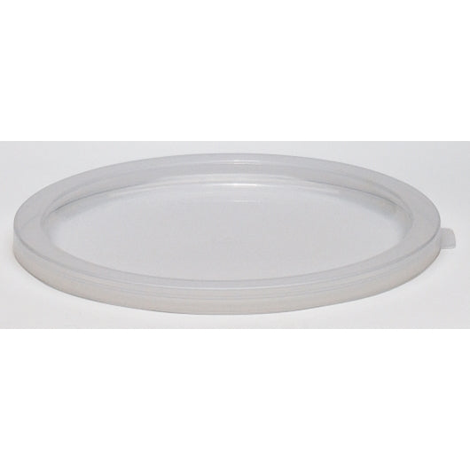 Cambro 12,18, and 22 Quart Round Translucent Storage Container Lid, 1 x 6 each Case - Food Containers & Lids