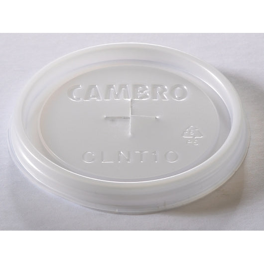Cambro Camlid For Newport Tumbler NT0 Translucent Lid, 1 x 1 each Case - Glassware & Drinkware