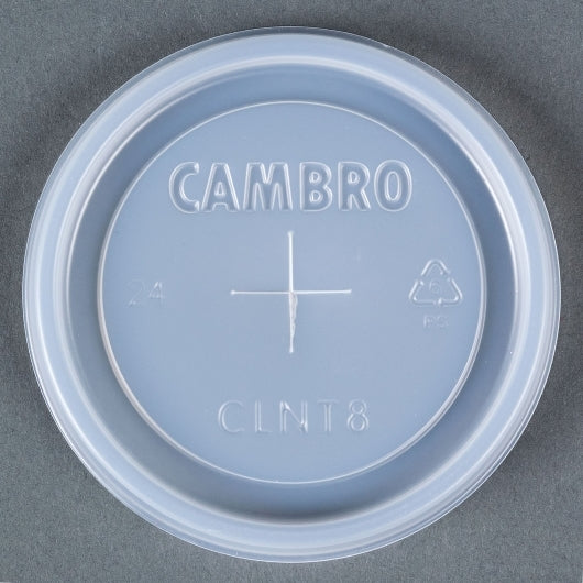 Cambro Camlid For Newport Tumbler NT8 Translucent Lid, 1 x 1000 each Case - Glassware & Drinkware